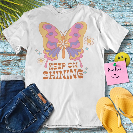 Keep On Shinning - Graphic T-Shirt