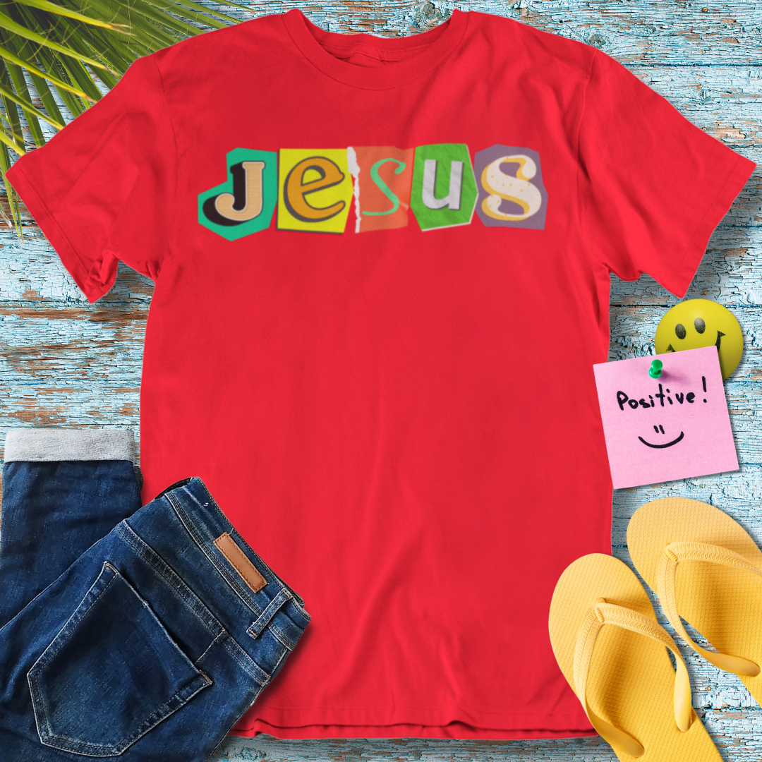 Jesus Collage - Graphic T-Shirt
