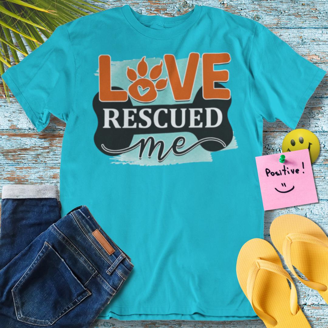 Rescued Hearts, Animal Adoption - Graphic T-Shirt