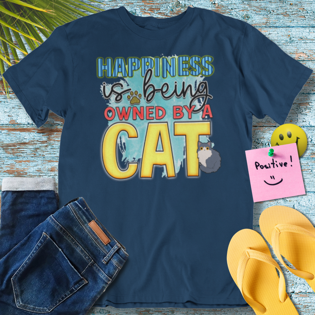 Feline Cat Lover's Bliss - Graphic T-Shirt