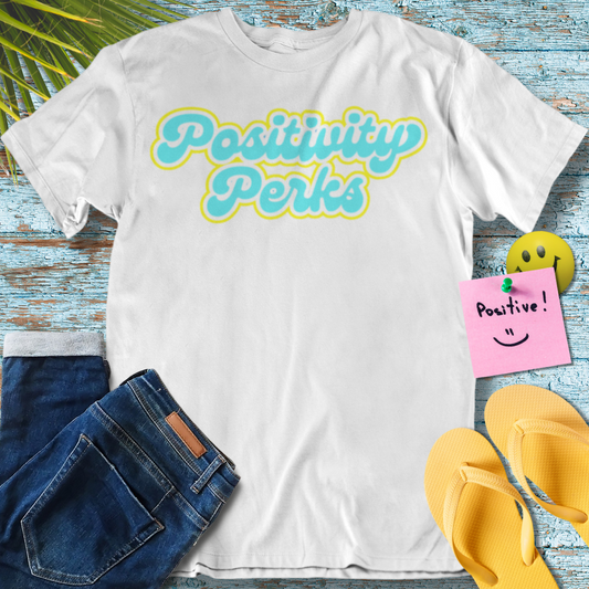 Positivity Perks: Retro-Inspired - Graphic T-Shirt