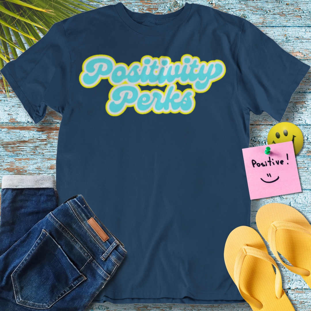 Positivity Perks: Retro-Inspired - Graphic T-Shirt