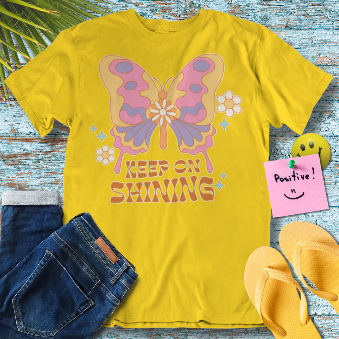 Keep On Shinning - Graphic T-Shirt