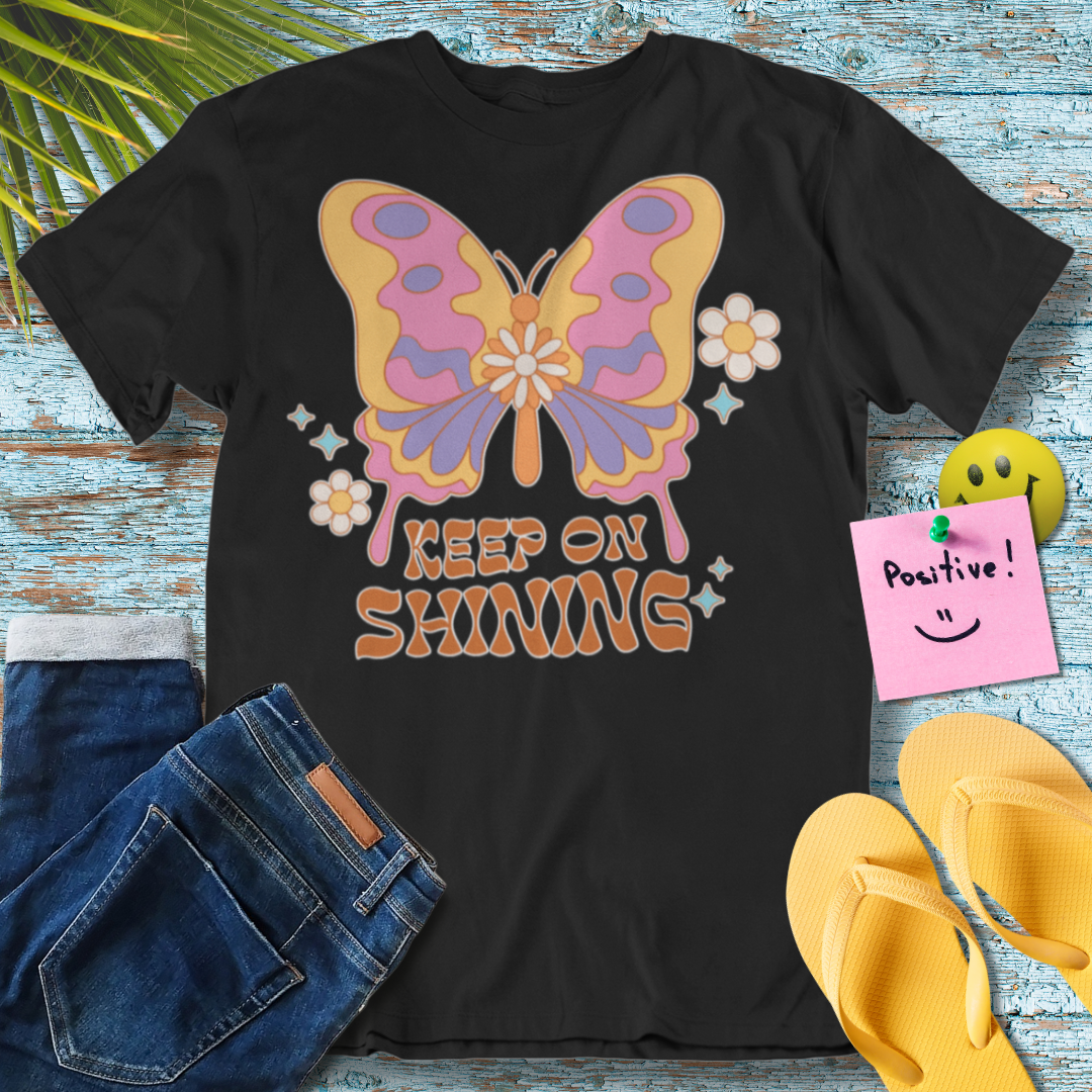Keep On Shinning - Graphic T-Shirt