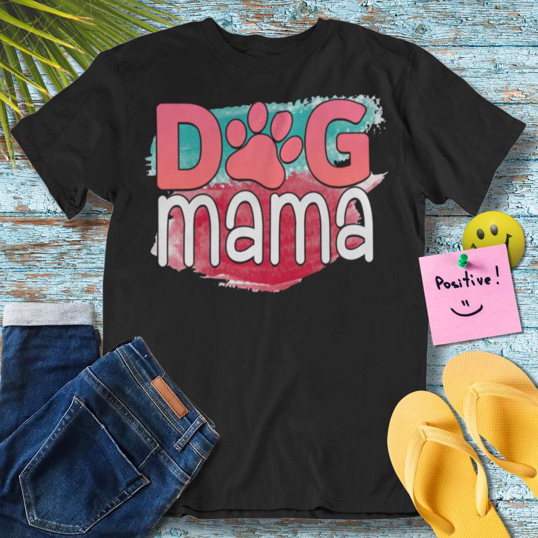 Dog Mama Love - Graphic T-Shirt
