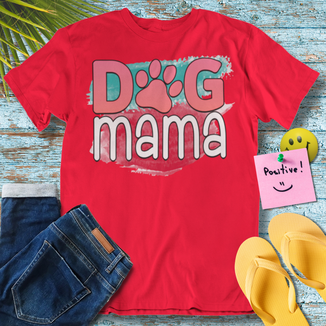 Dog Mama Love - Graphic T-Shirt