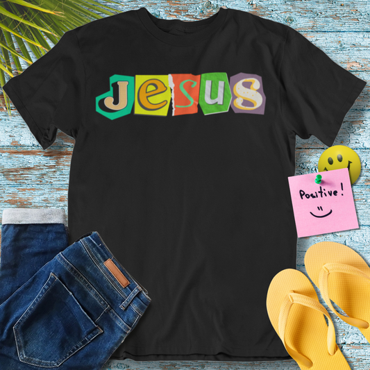 Jesus Collage - Graphic T-Shirt