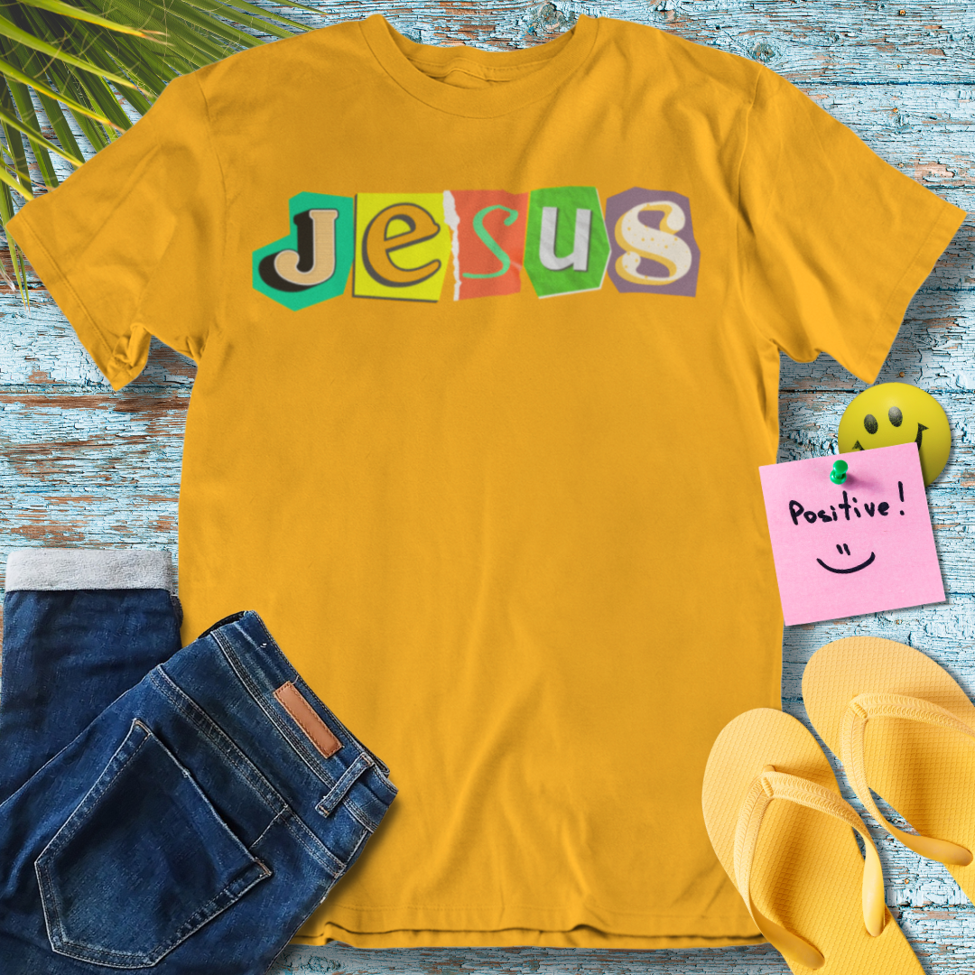 Jesus Collage - Graphic T-Shirt