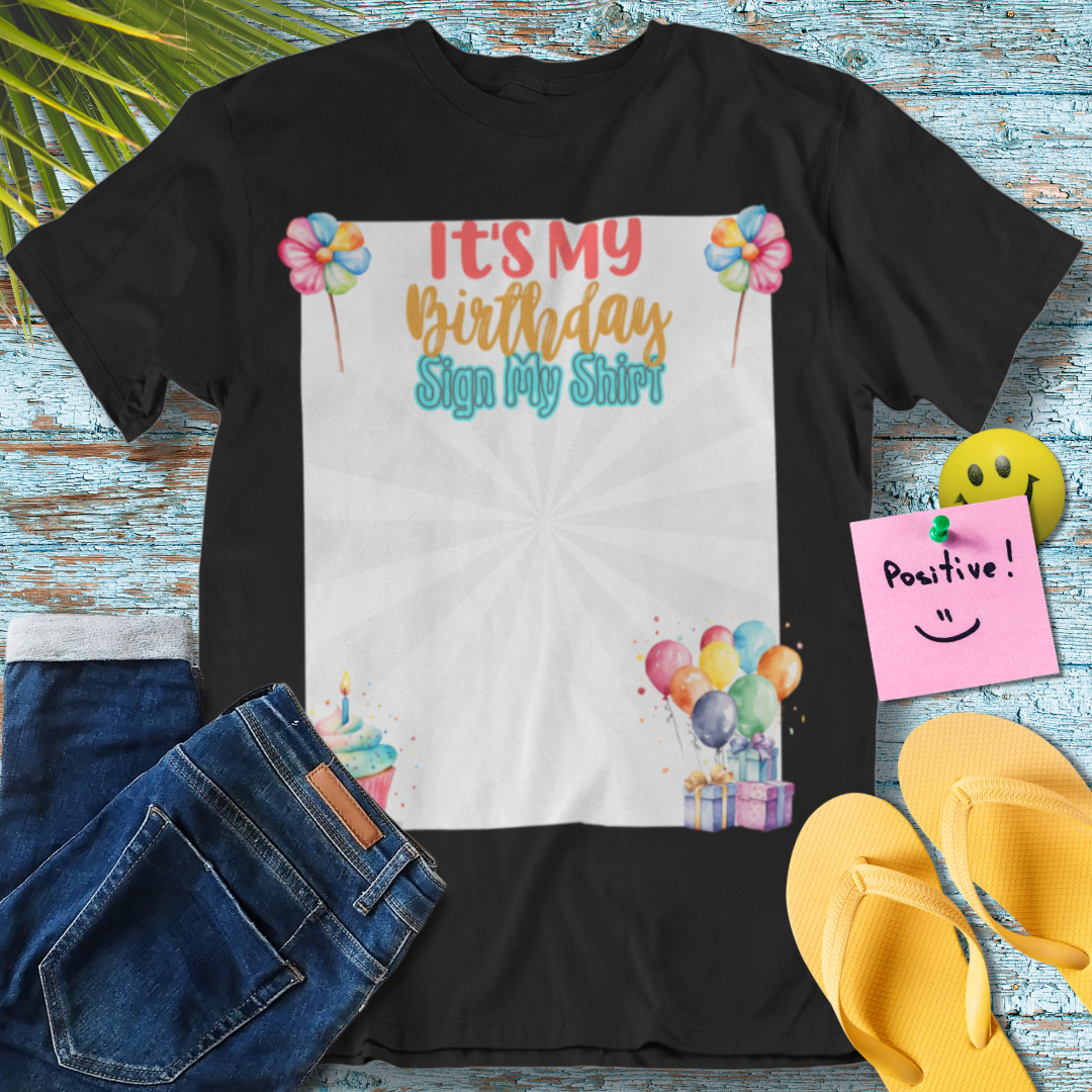 Her Birthday Celebration Sign - Graphic T-Shirt
