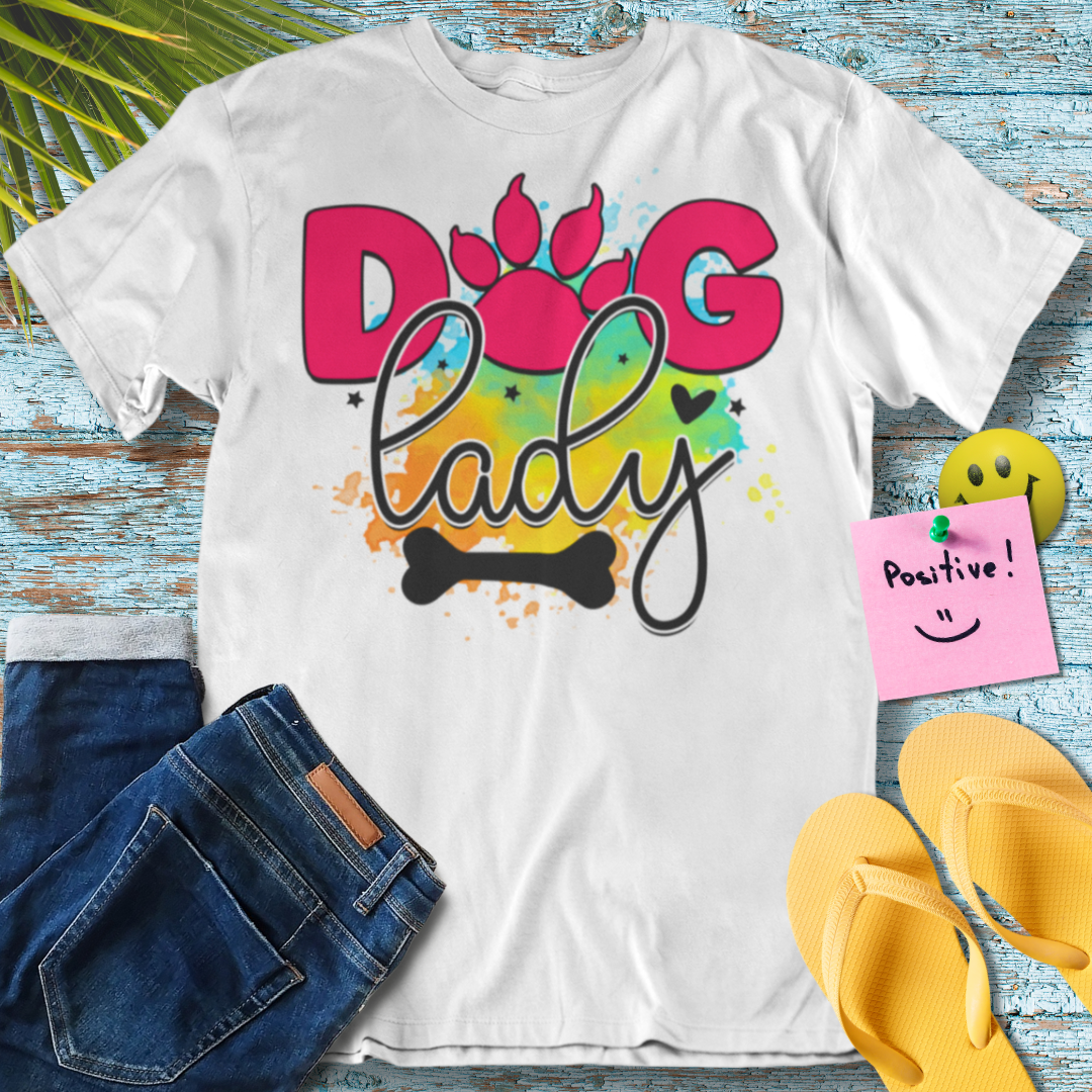 Dog Lady - Graphic T-Shirt