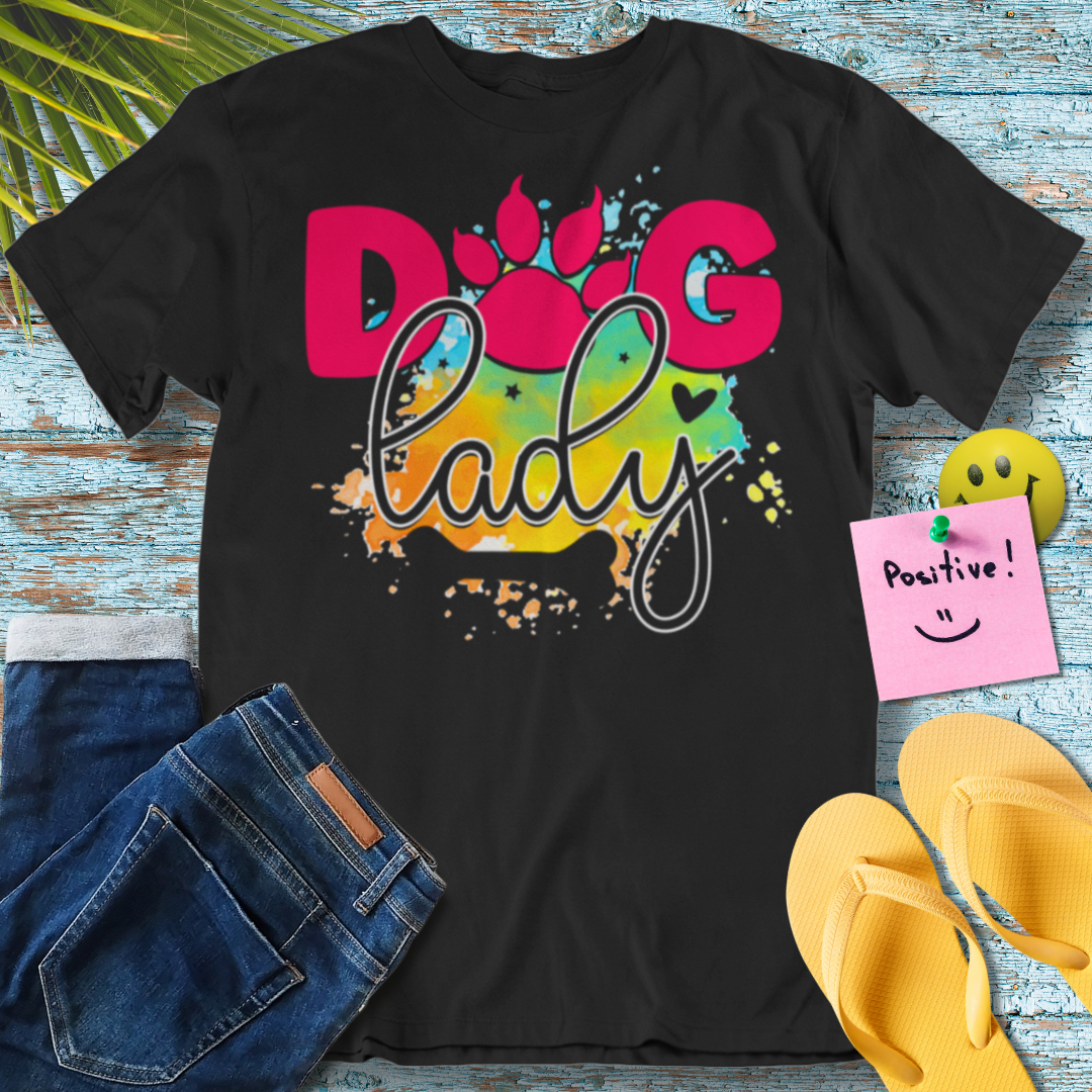 Dog Lady - Graphic T-Shirt