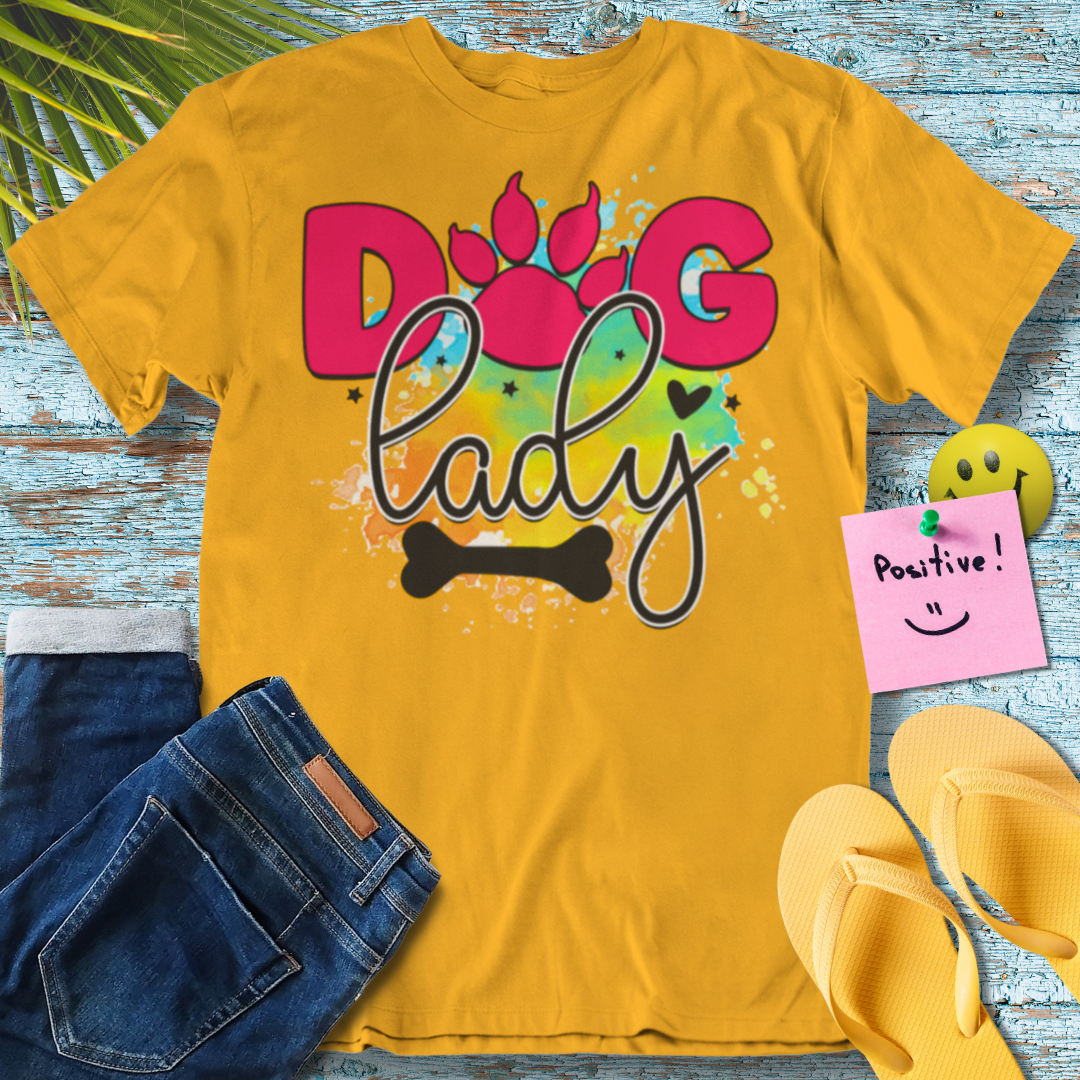 Dog Lady - Graphic T-Shirt