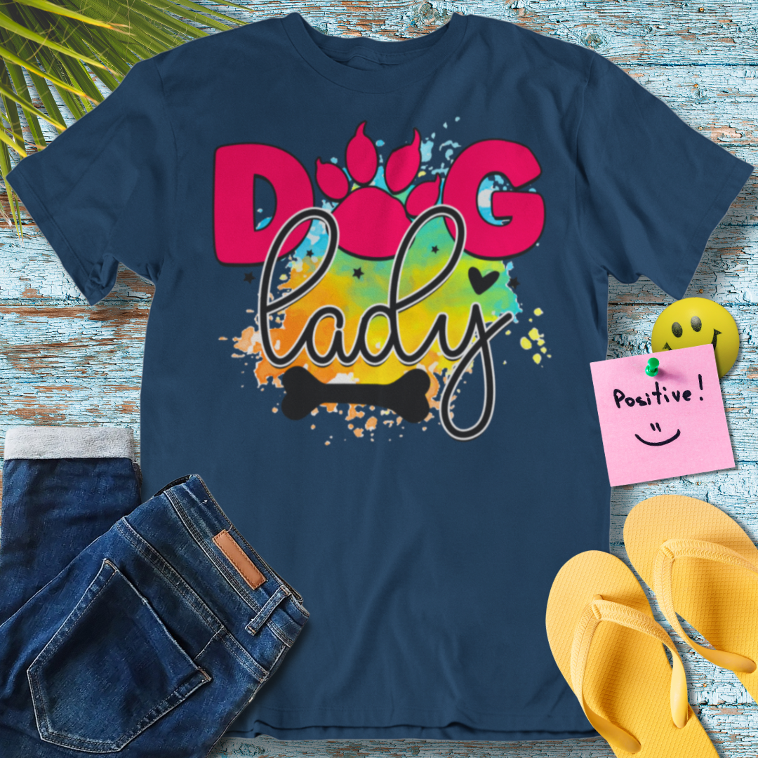 Dog Lady - Graphic T-Shirt