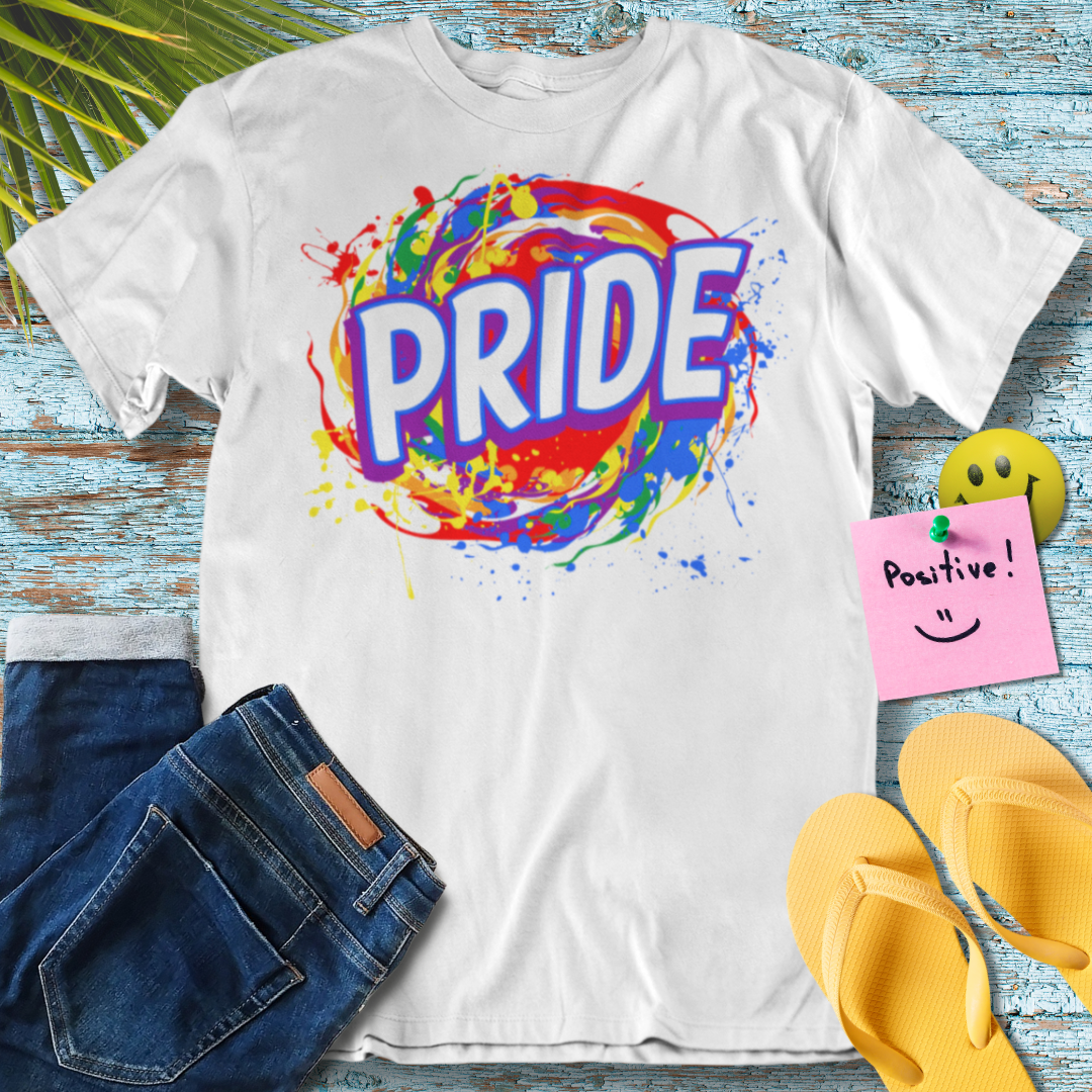 Pride Unleashed, Colorful LGBTQ+ - Graphic T-Shirt