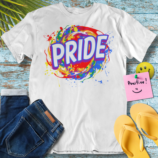 Pride Unleashed, Colorful LGBTQ+ - Graphic T-Shirt