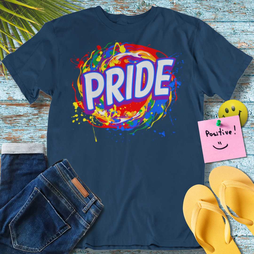Pride Unleashed, Colorful LGBTQ+ - Graphic T-Shirt