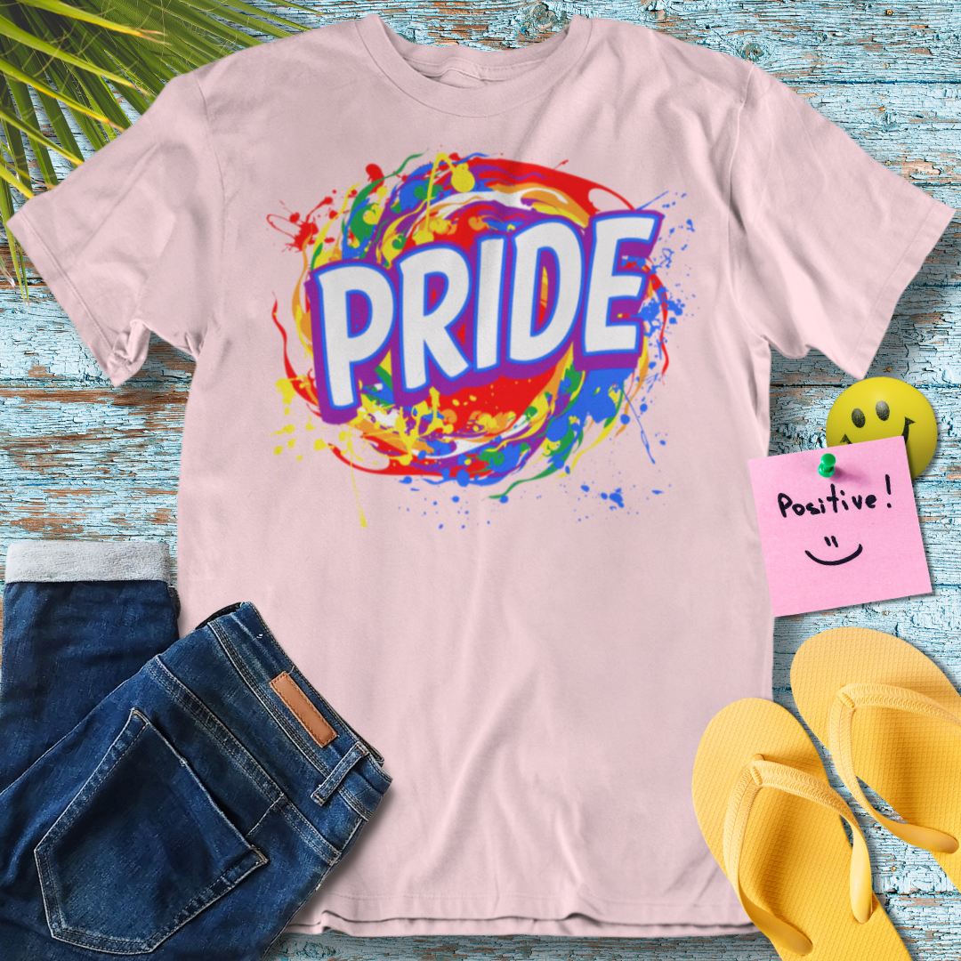 Pride Unleashed, Colorful LGBTQ+ - Graphic T-Shirt
