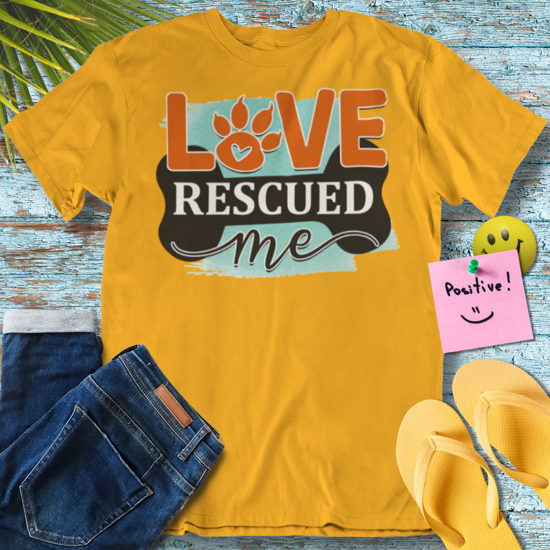 Rescued Hearts, Animal Adoption - Graphic T-Shirt