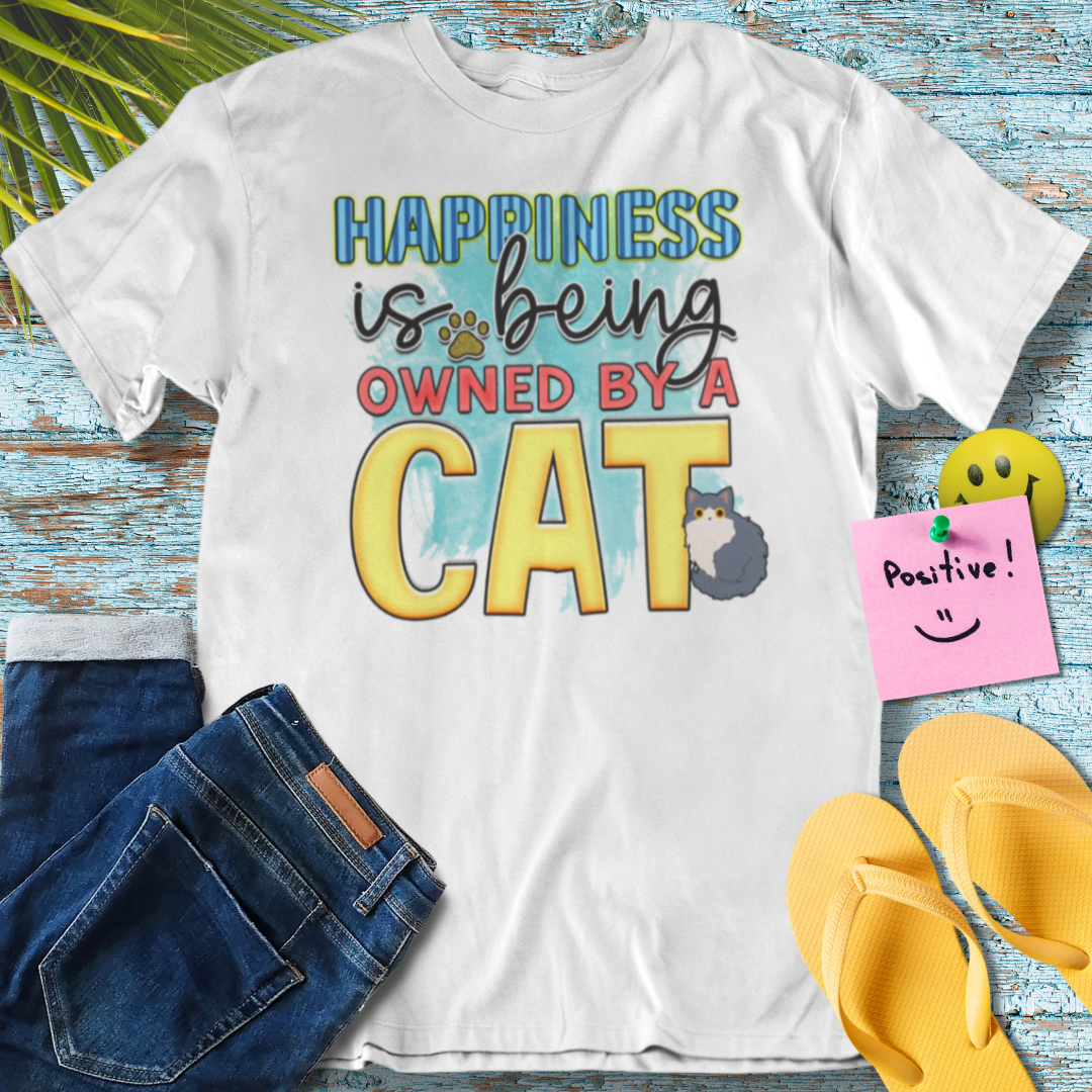 Feline Cat Lover's Bliss - Graphic T-Shirt