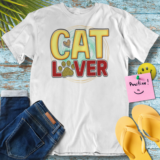 Cat Lover - Graphic T-Shirt