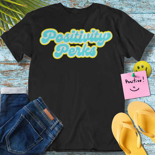 Positivity Perks: Retro-Inspired - Graphic T-Shirt
