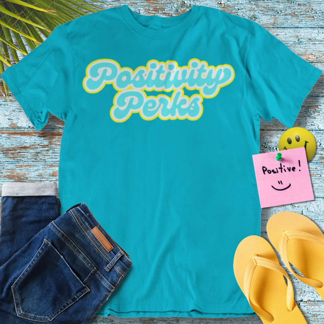 Positivity Perks: Retro-Inspired - Graphic T-Shirt