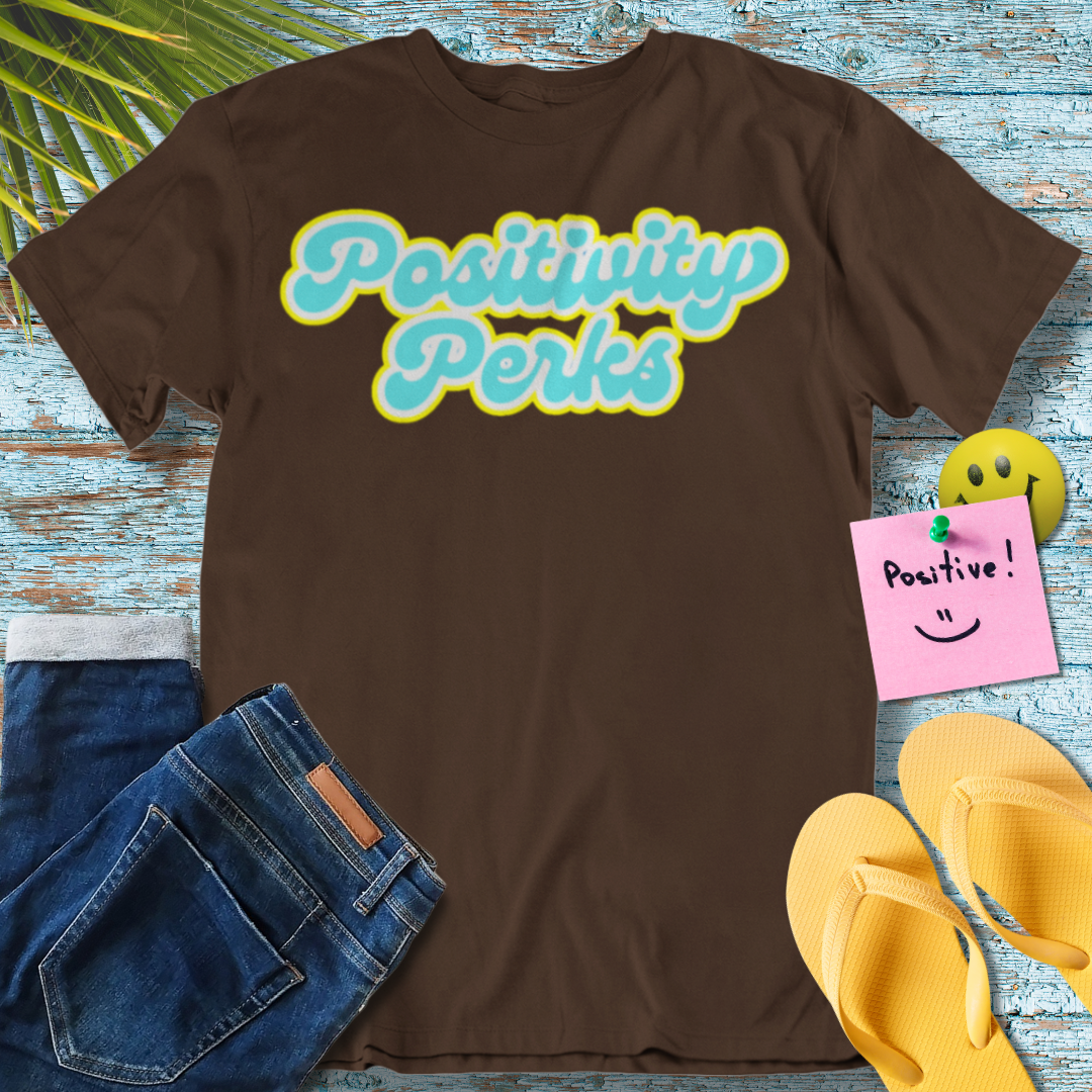 Positivity Perks: Retro-Inspired - Graphic T-Shirt