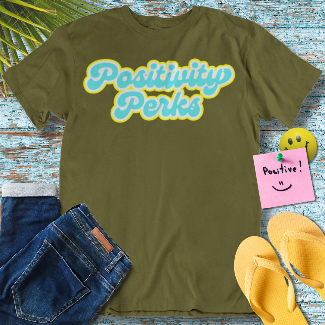 Positivity Perks: Retro-Inspired - Graphic T-Shirt