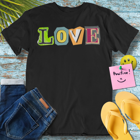 Colorful Love - Graphic T-Shirt