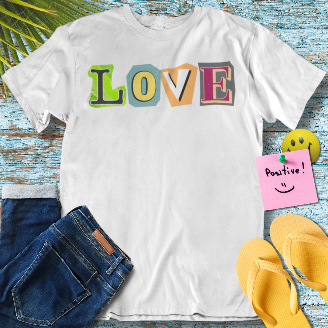 Colorful Love - Graphic T-Shirt