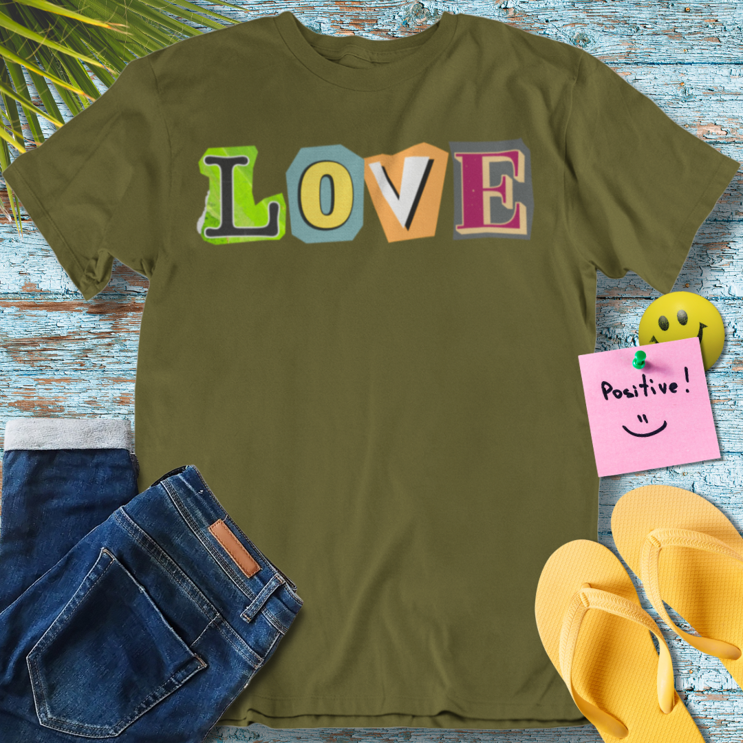 Colorful Love - Graphic T-Shirt