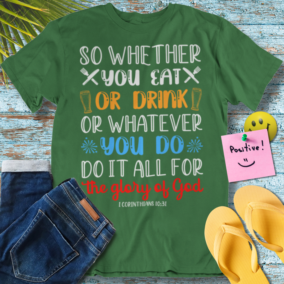 Glorify God - Graphic T-Shirt