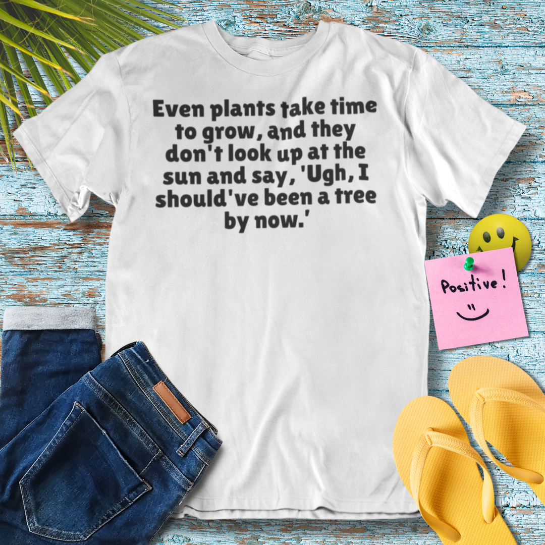 Inspirational Growth T-Shirt | Motivational Quote Tee
