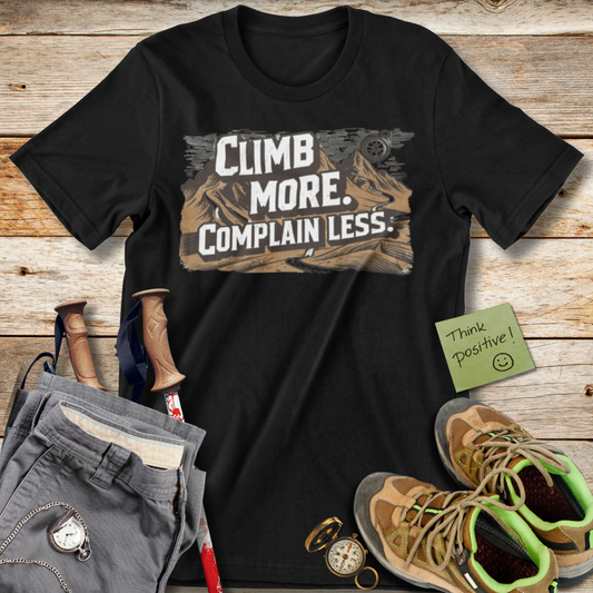 Climb More, Complain Less T-Shirt